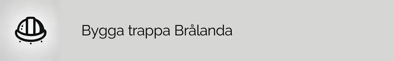 Bygga trappa Brålanda